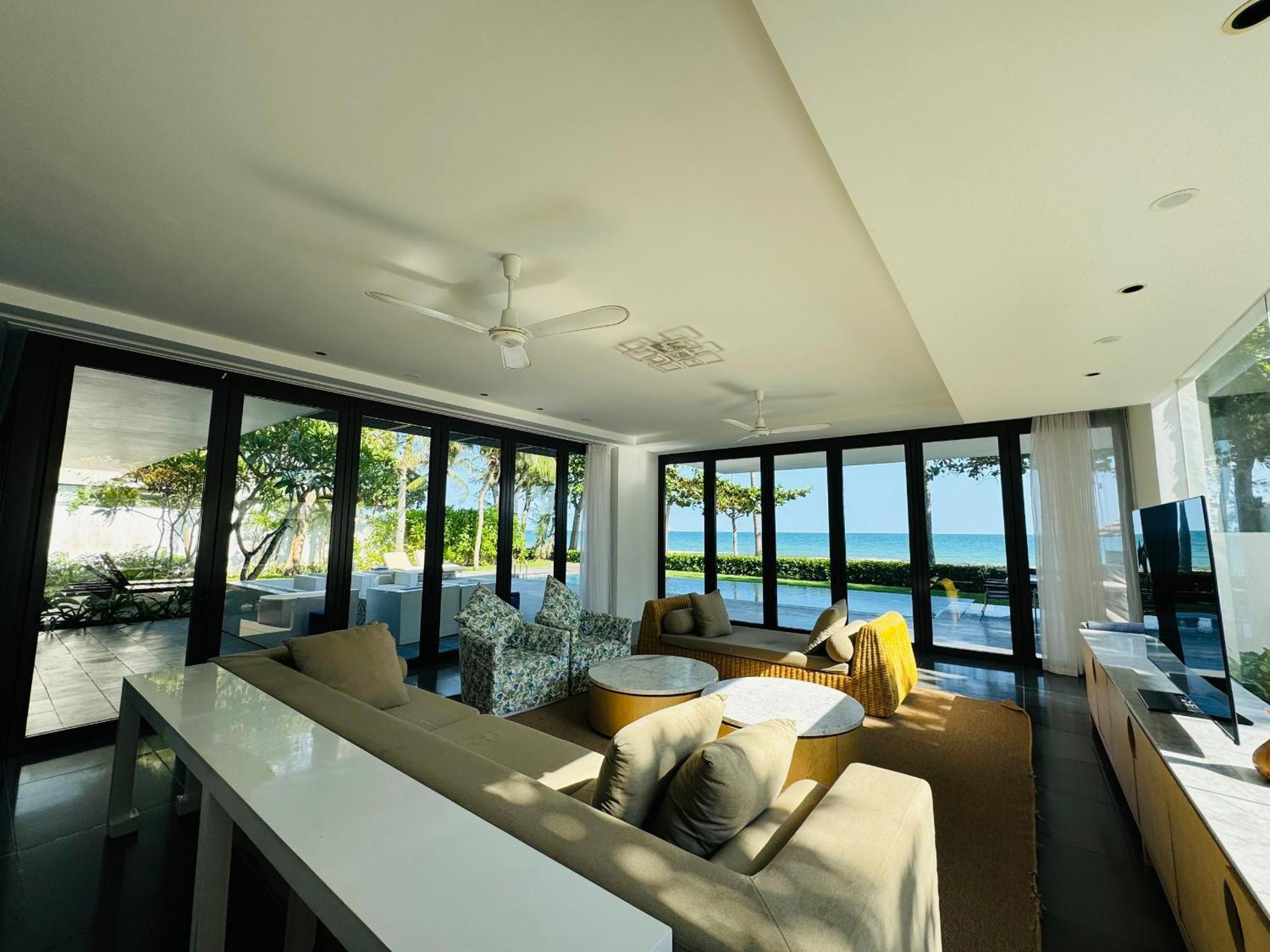 Premium Beachfront Villa 5 Bedrooms 1000M2 Sanctuary Ho Tram Resort Ll Bbq Dış mekan fotoğraf
